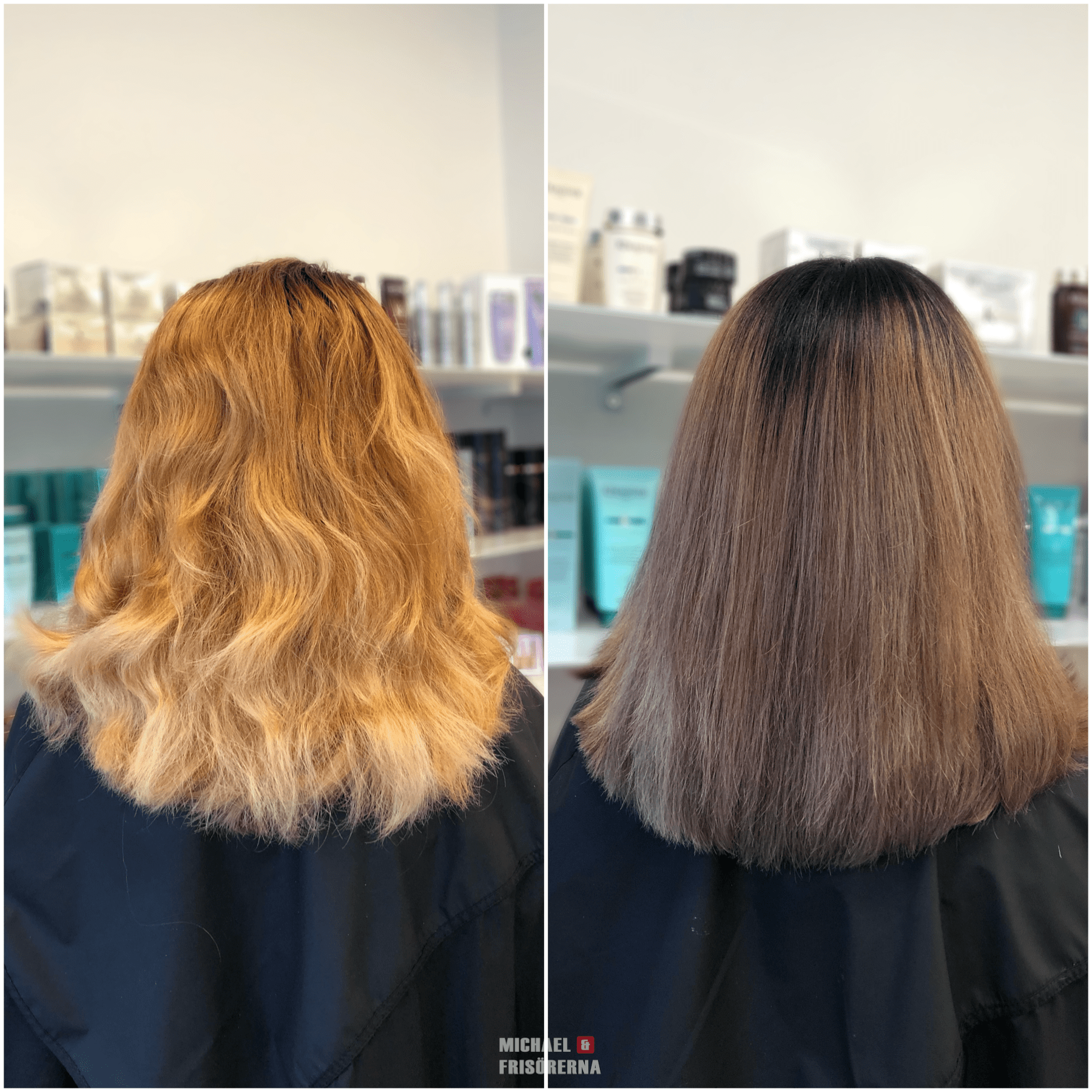 root shadow loreal balayage