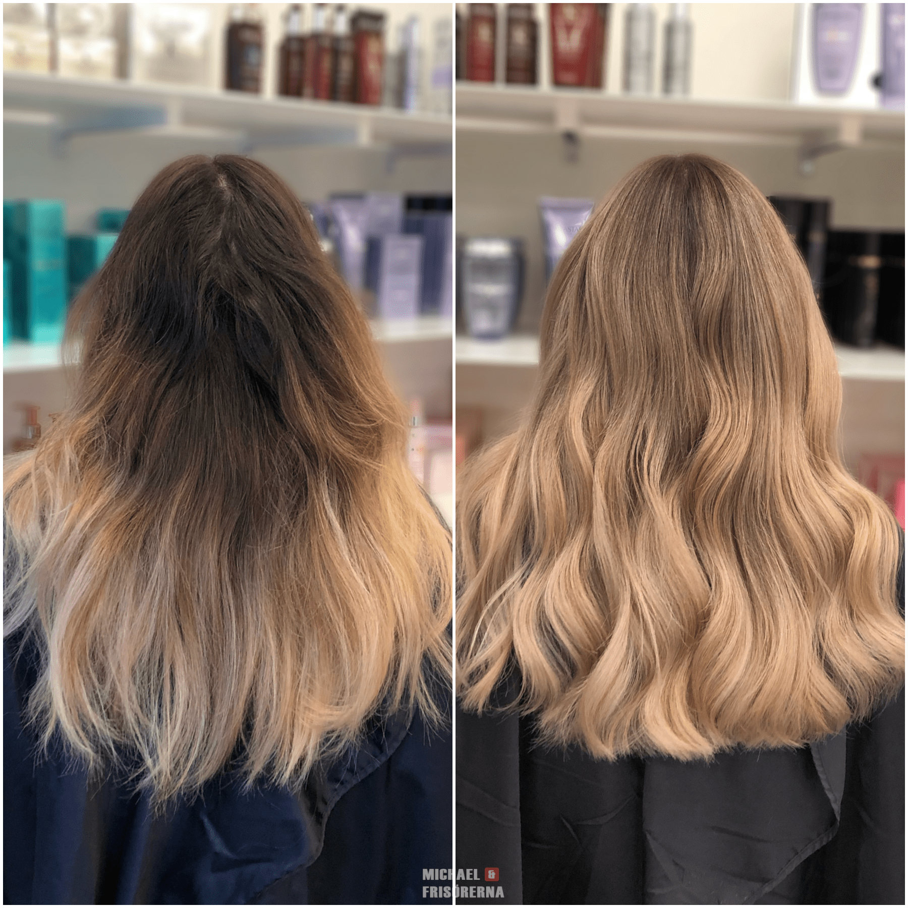 Balayage haircolor ombre