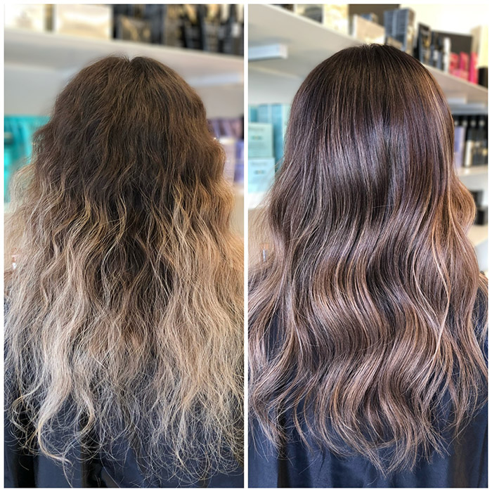 balayage loreal olaplex
