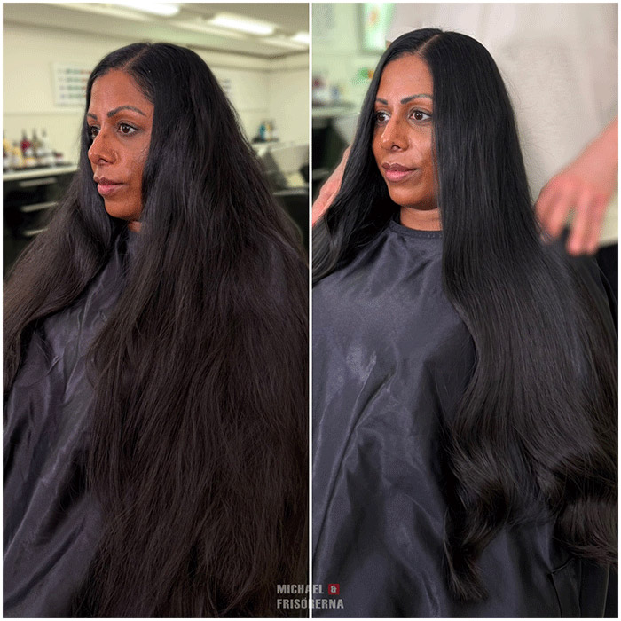 Long hair