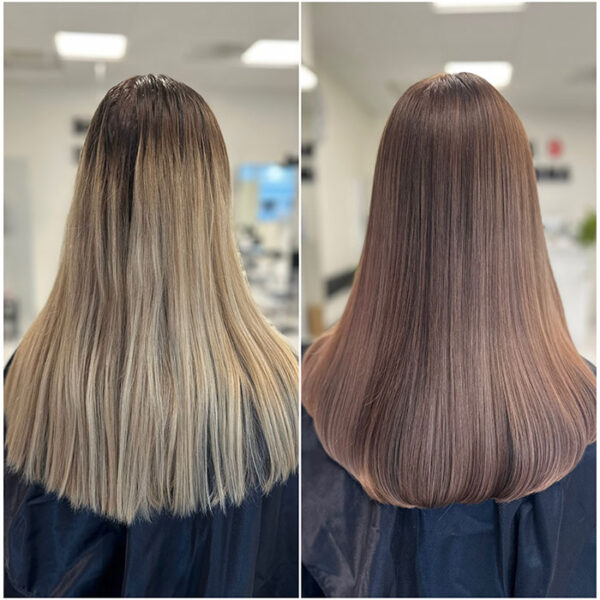 Reverse balayage