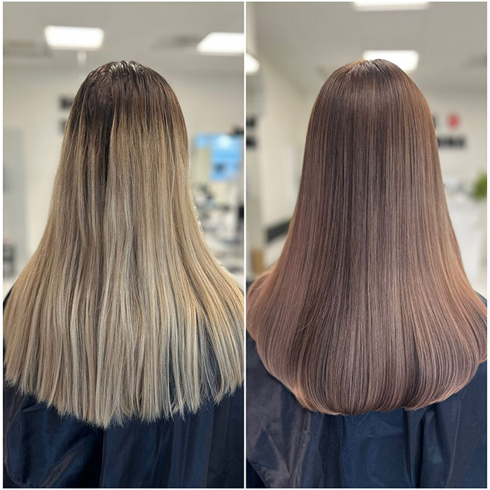 Reverse balayage